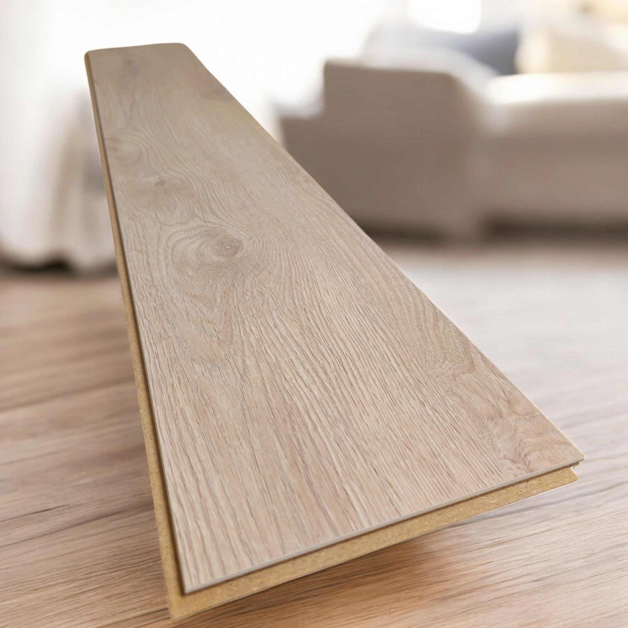 Luxury Light Oak 8mm Laminate Flooring