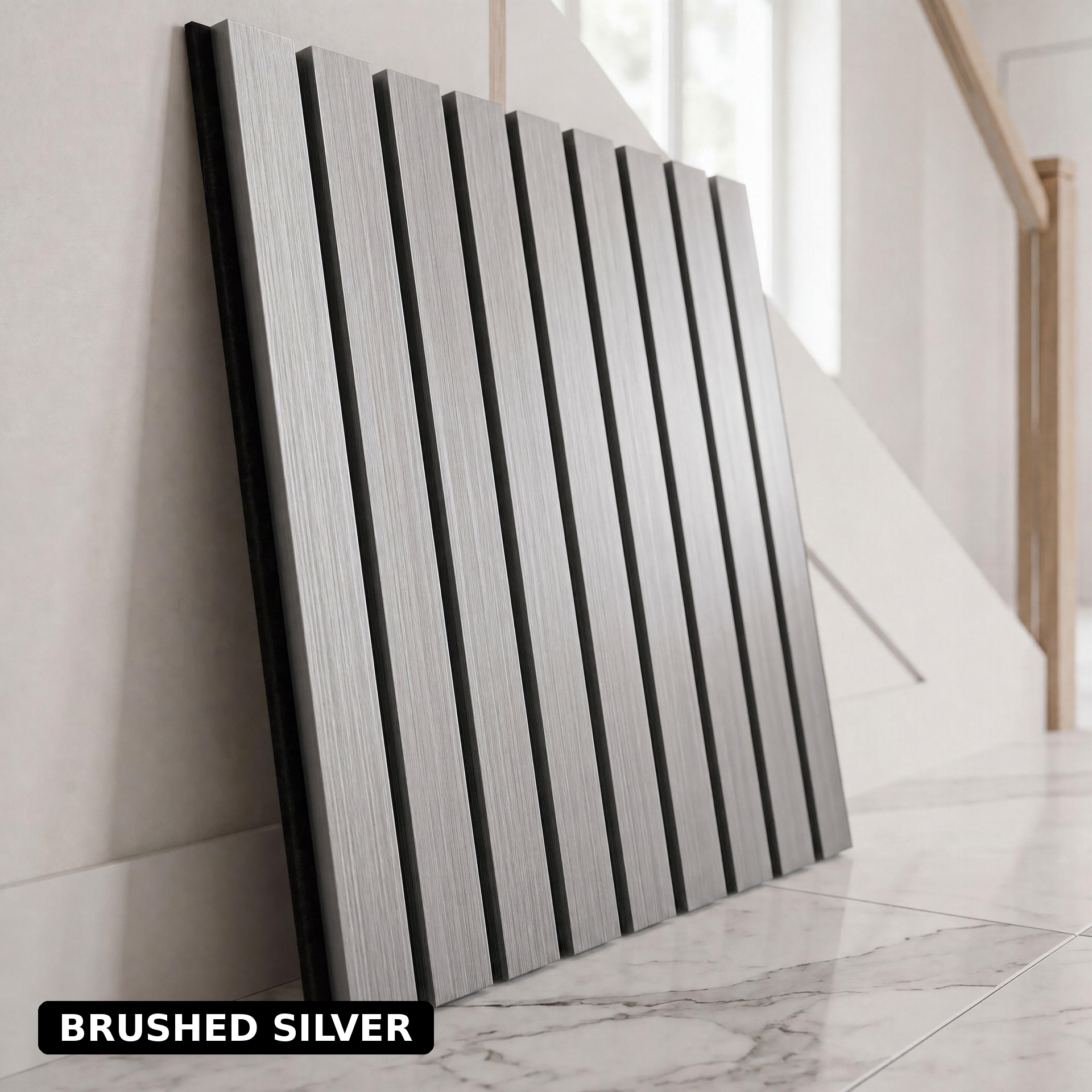 Premium Acoustic Slatted Wall Panel (Multiple Colours)