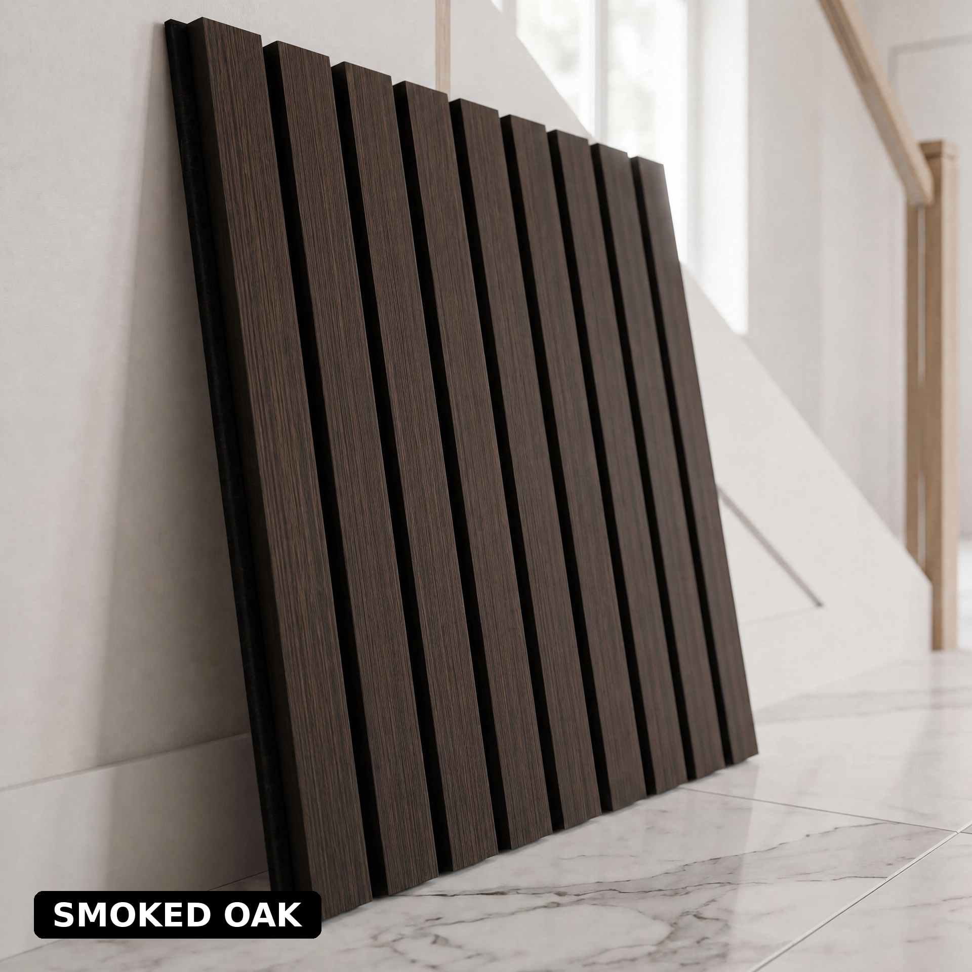 Premium Acoustic Slatted Wall Panel (Multiple Colours)