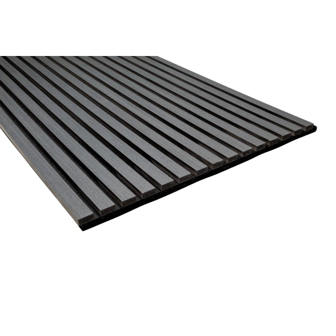 Pack of x2 Large 3 Meter Acoustic Wall Panel Black Oak