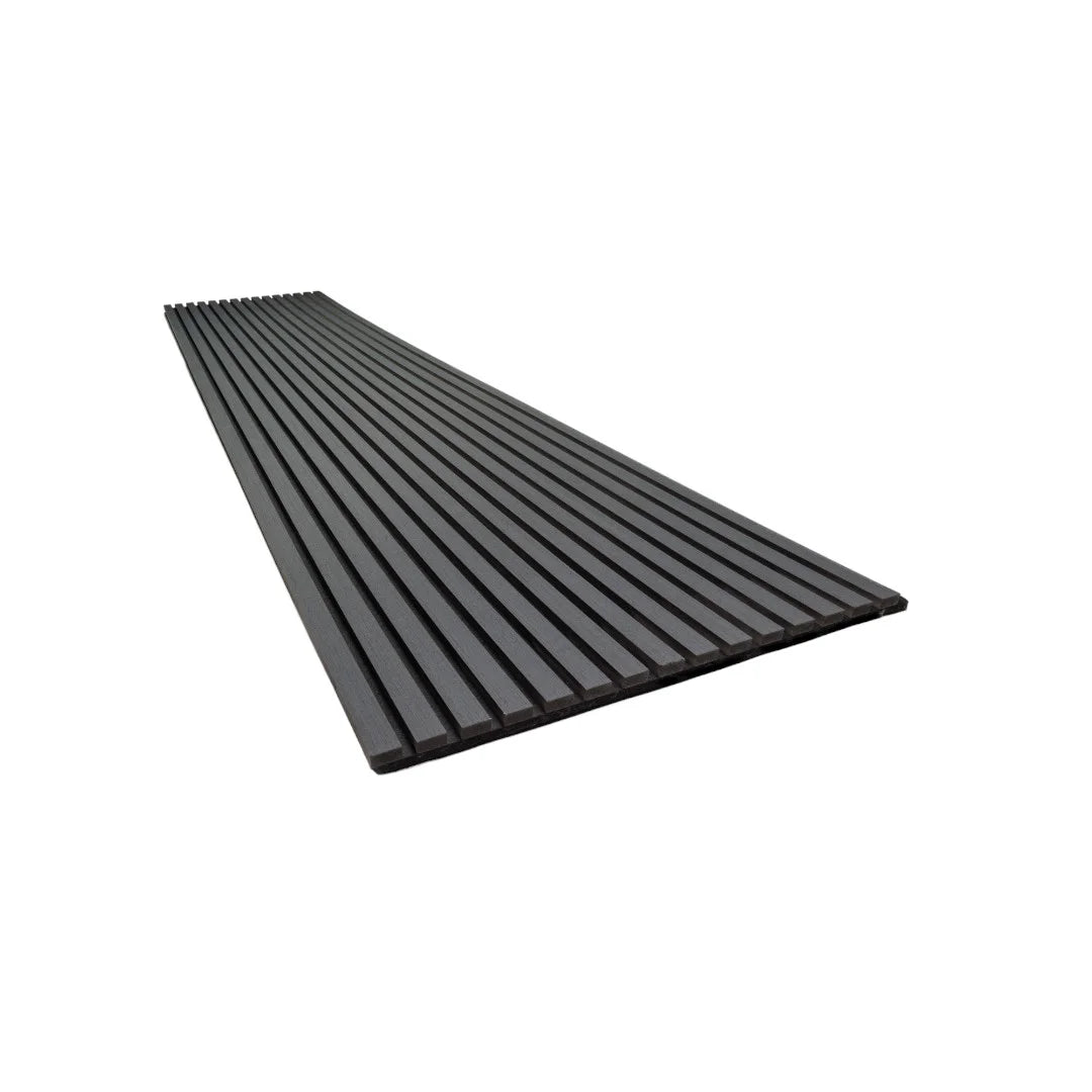 Pack of x2 Large 3 Meter Acoustic Wall Panel Black Oak