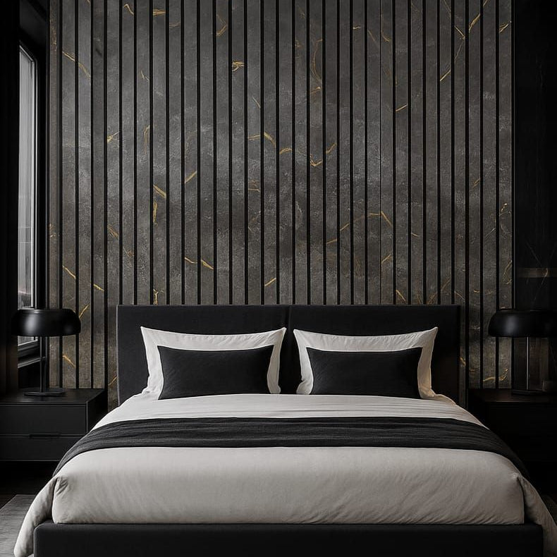 Premium Thick Slat Large Wall Panel 280cm x 60cm (Multiple Colours)