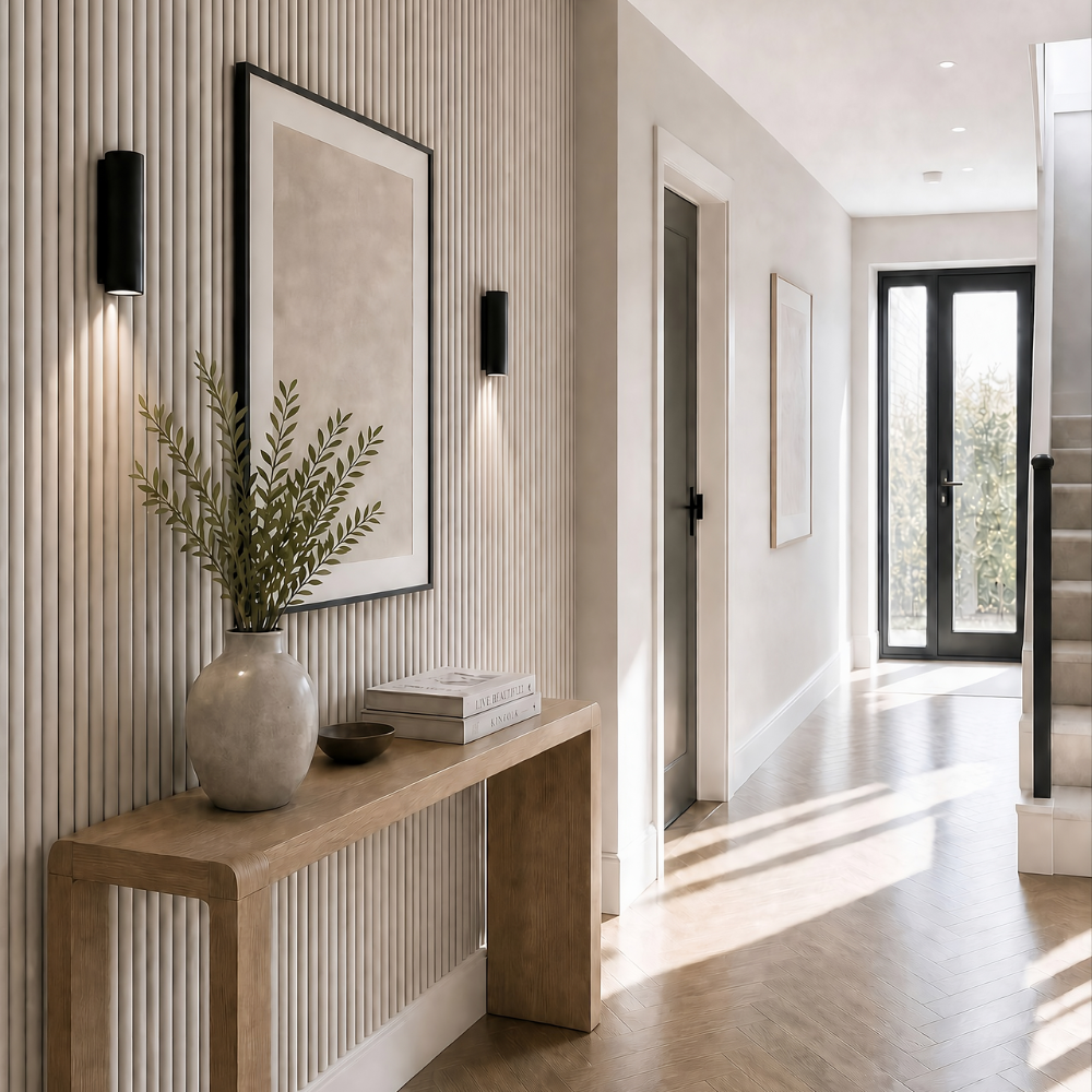 Paintable MDF Ribbed Wall Panel (Different Sizes)
