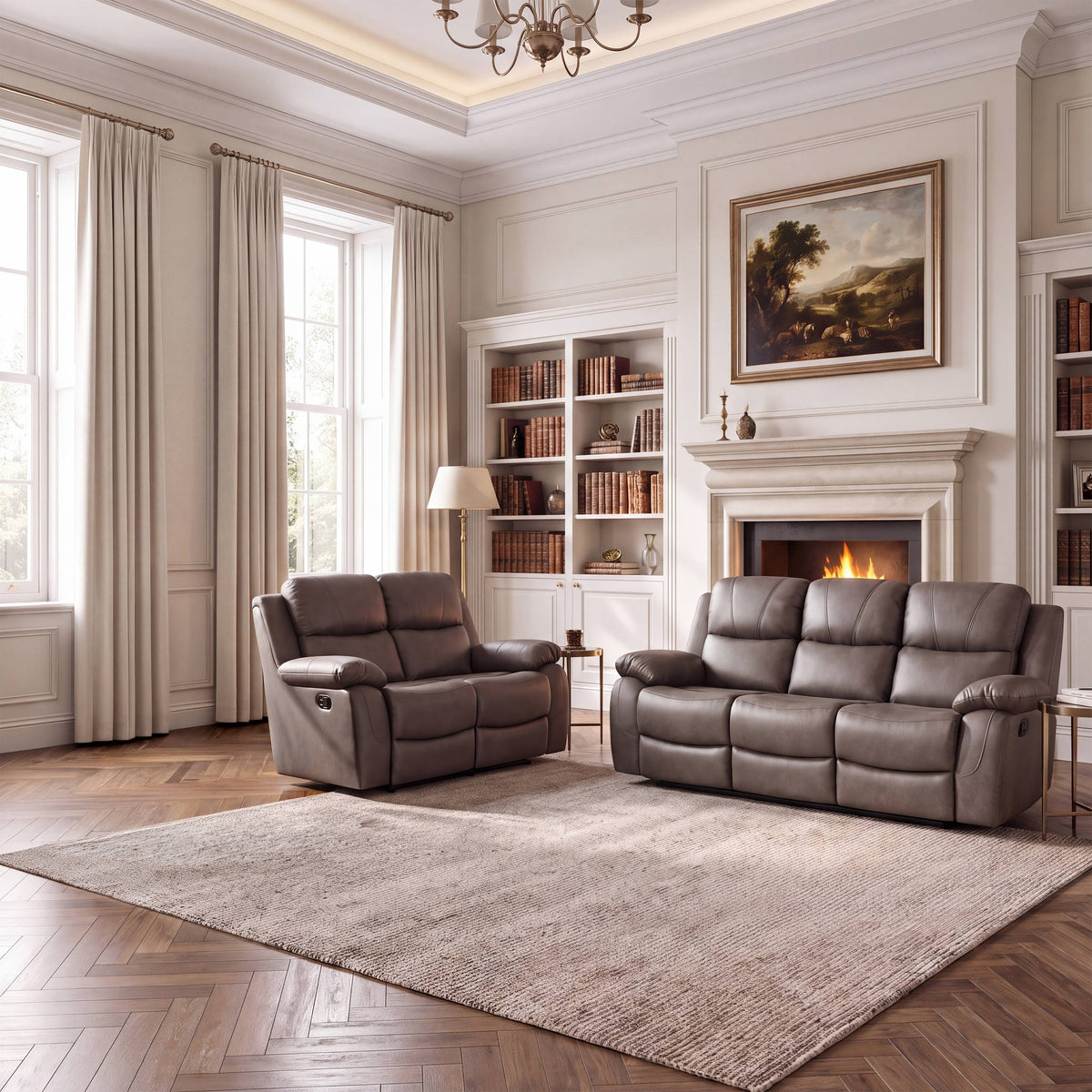 Belgravia Luxury Recliner Sofa Collection (Delivery Included)