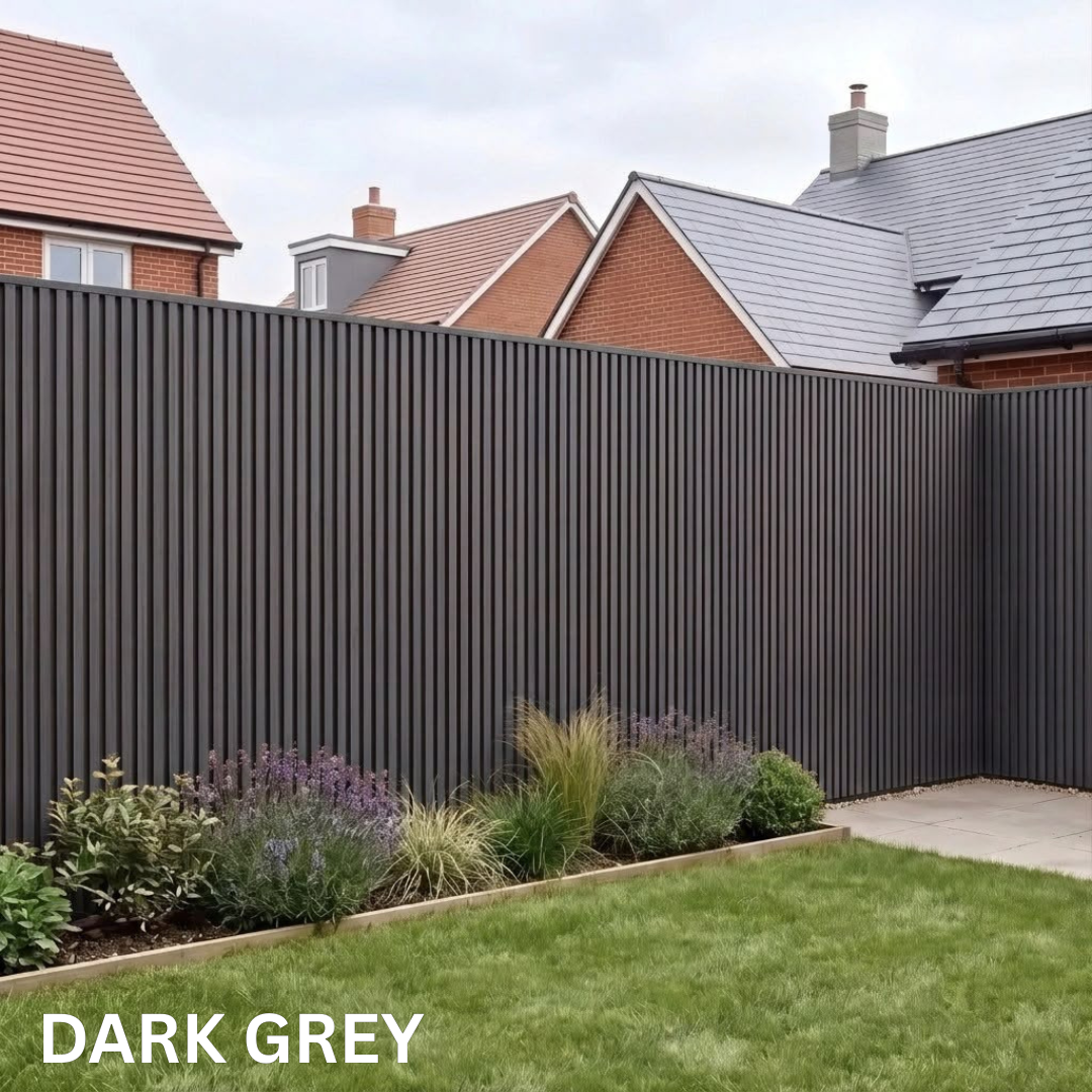Exterior Seamless Outdoor Panels 2.4m × 2.4m (16 Panels Per Pack) Multiple Colours