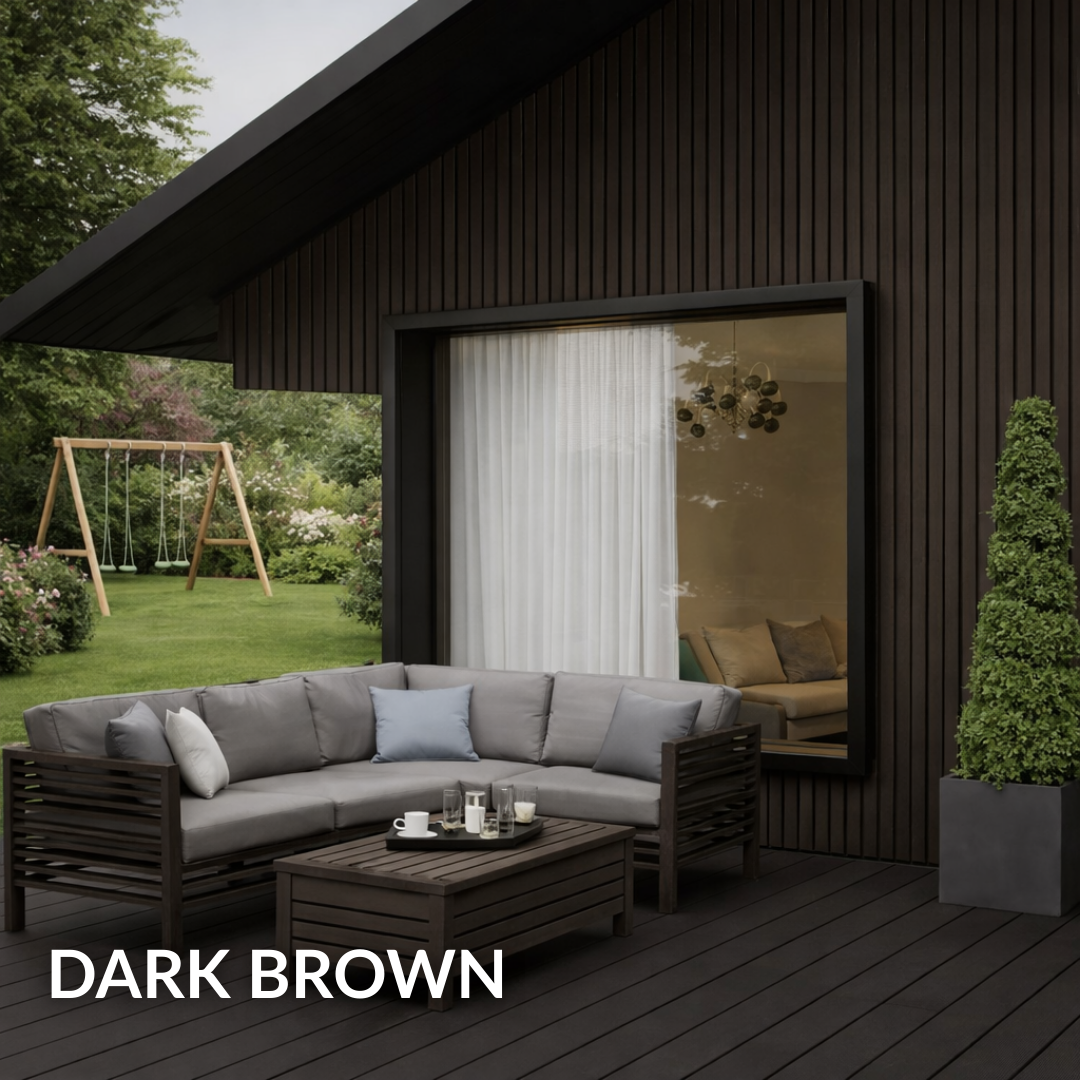 Outdoor Wall Panels - 240cm x 15cm (Range of Colours)