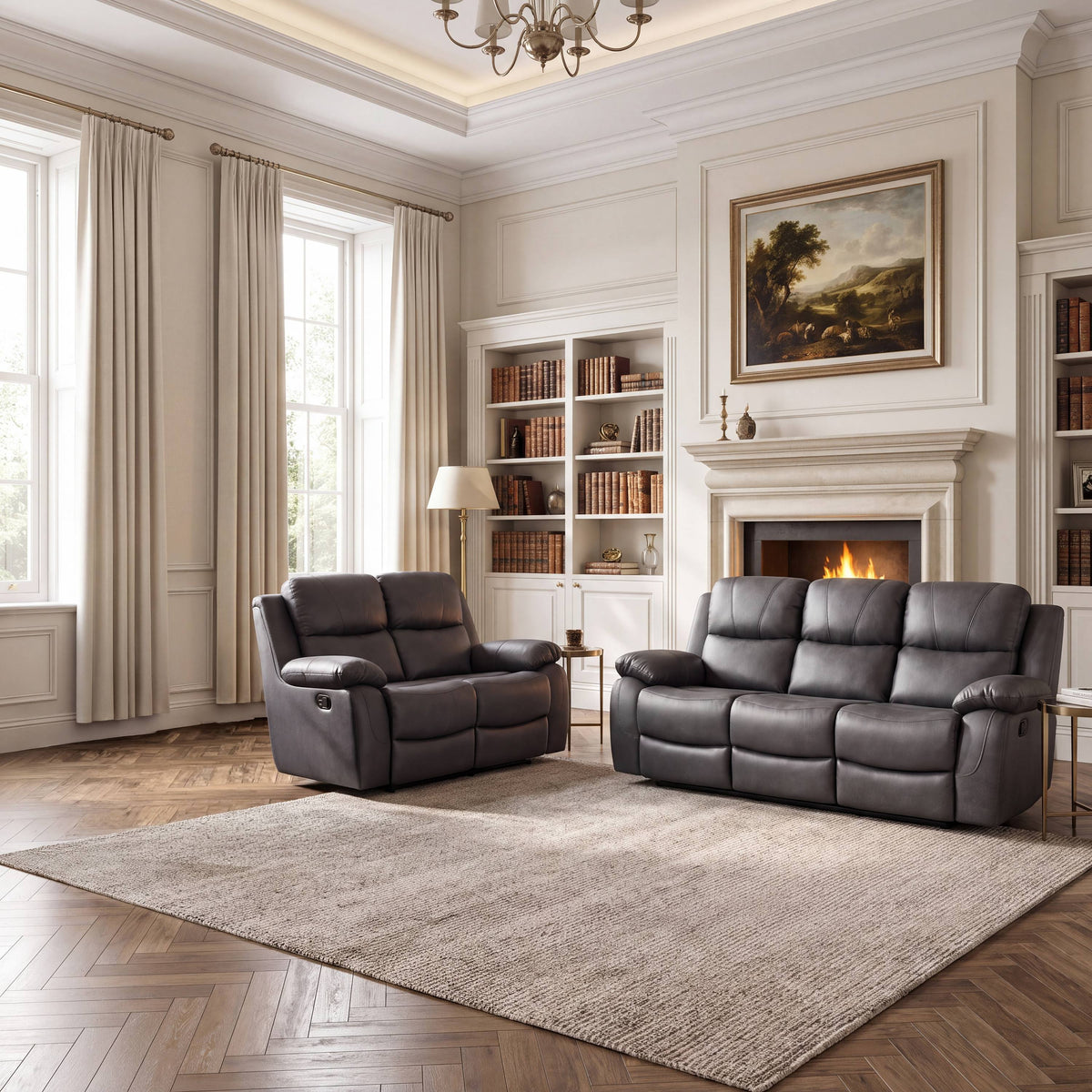 Belgravia Luxury Recliner Sofa Collection (Delivery Included)