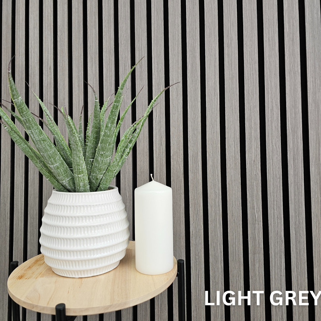 Premium Thick Slat Large Wall Panel 280cm x 60cm (Multiple Colours)