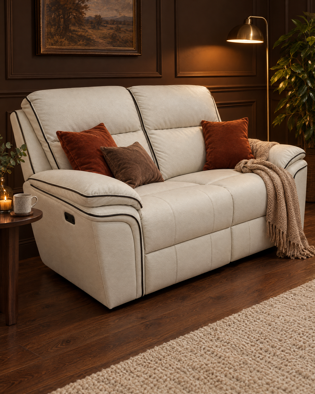 Kensington Luxury Recliner Sofas – 3, 2 & 1 Seater | Multiple Colours