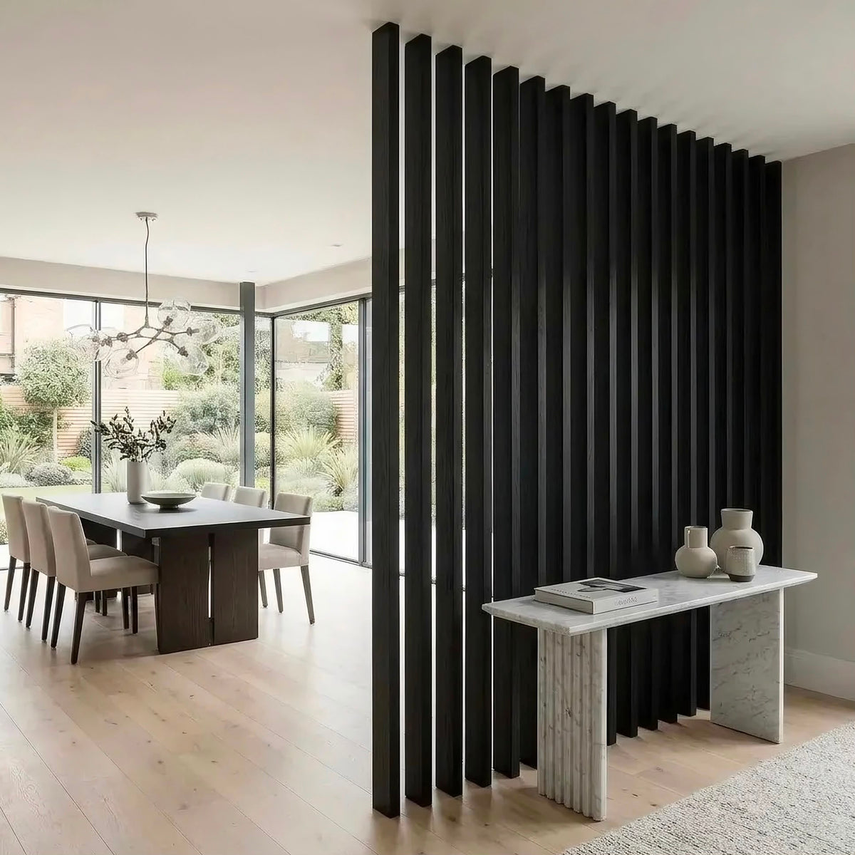 Slatted Room Divider - 280cm (Multiple Colours)