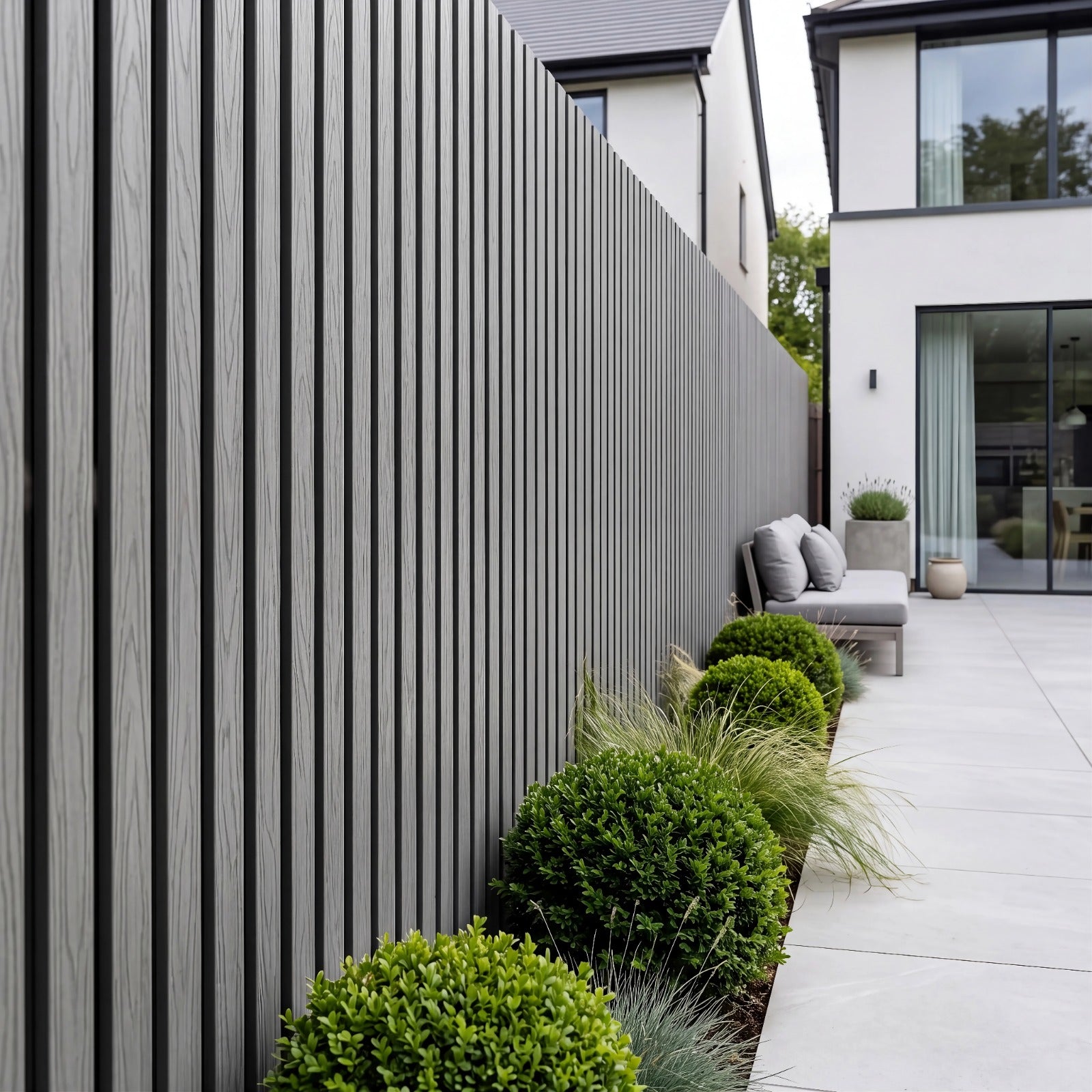 Outdoor Wood Grain Effect Panels - 290cm (Multiple Colours) 6 Panels Per Pack