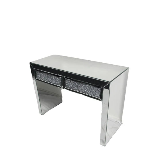 Roma 2 Drawer Mirrored Dressing Table