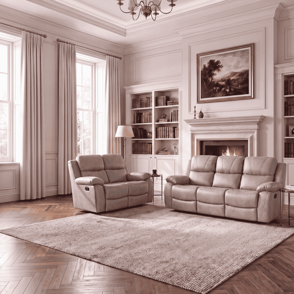 Belgravia Luxury Recliner Sofa Collection (Delivery Included)