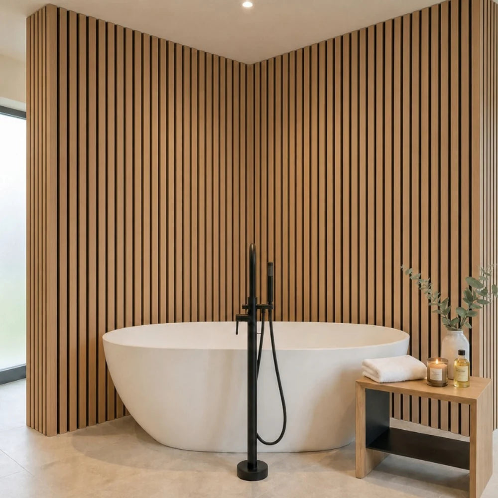 Seamless Bathroom Wall Panel - (Individual Pieces) (Multiple Colours)