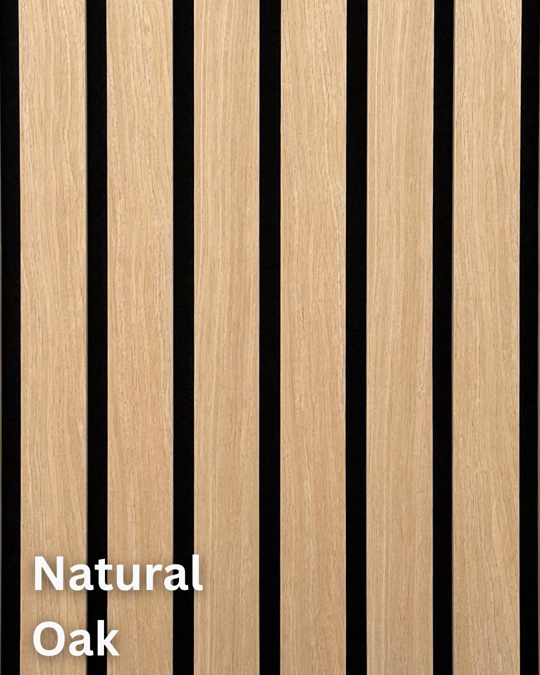 Premium Acoustic Slatted Wall Panel (50mm thickness)