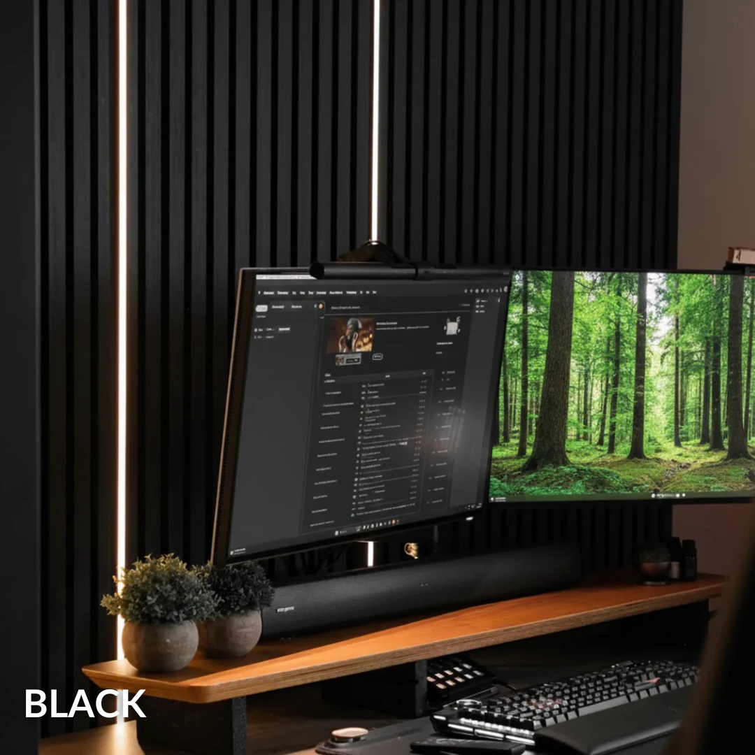 Premium Acoustic Slatted Wall Panel (Multiple Colours)