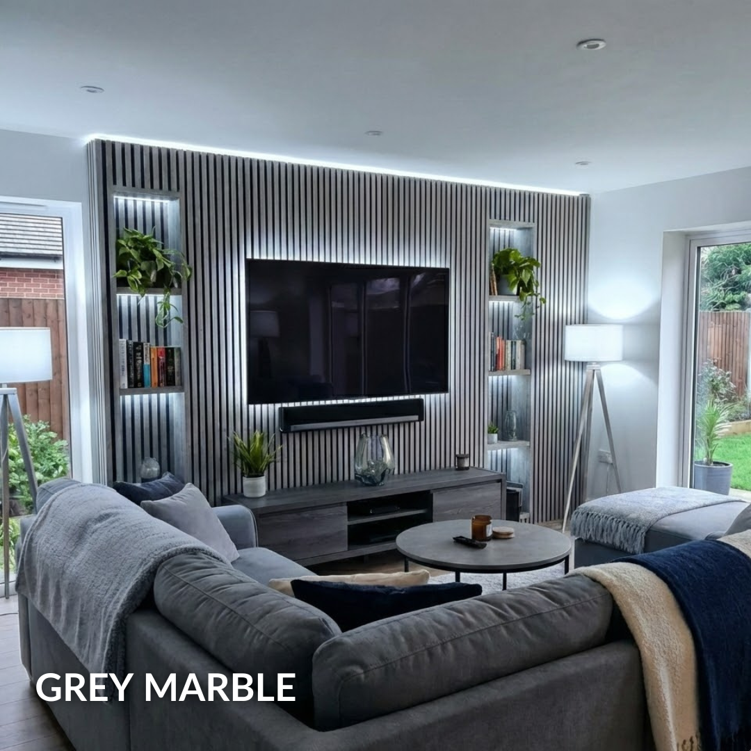 Premium Acoustic Marble Wall Panel (Multiple Colours)