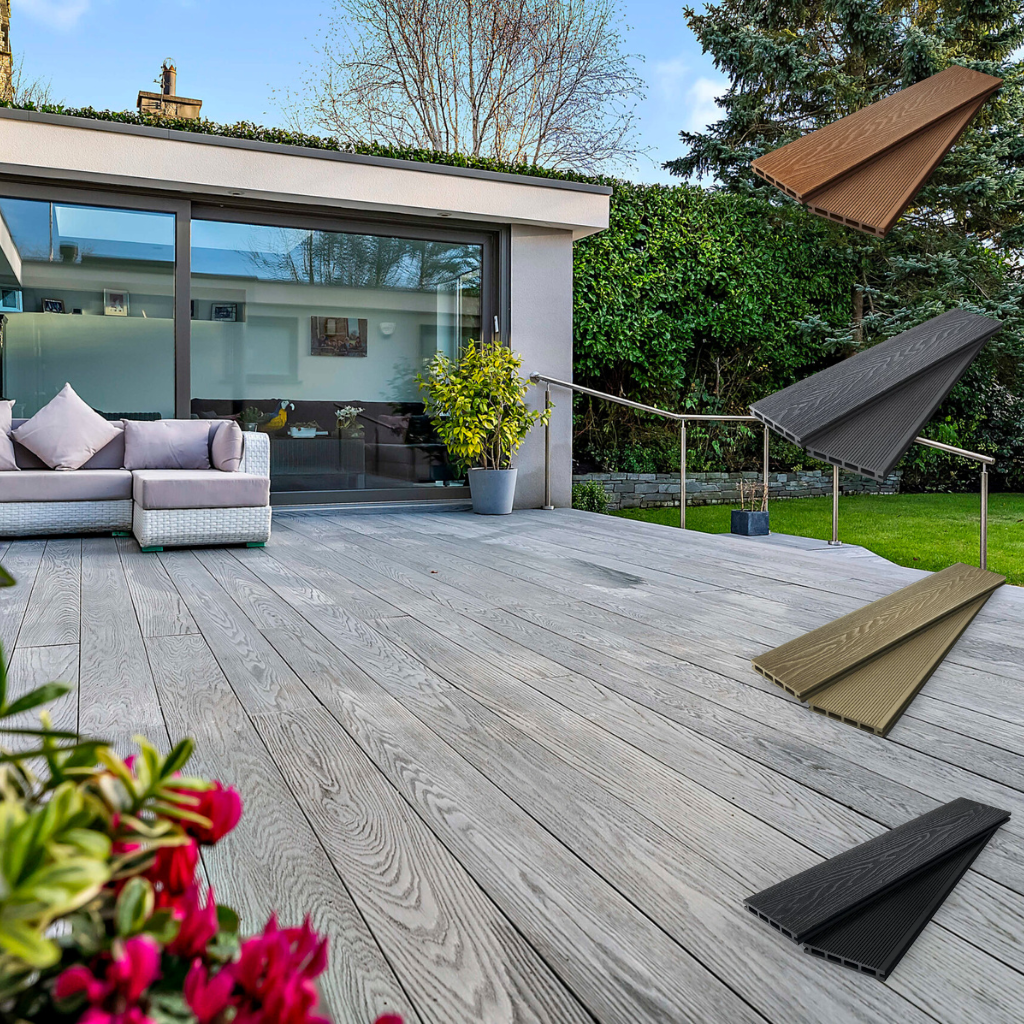 2.9M Composite Decking (Range of Colours)