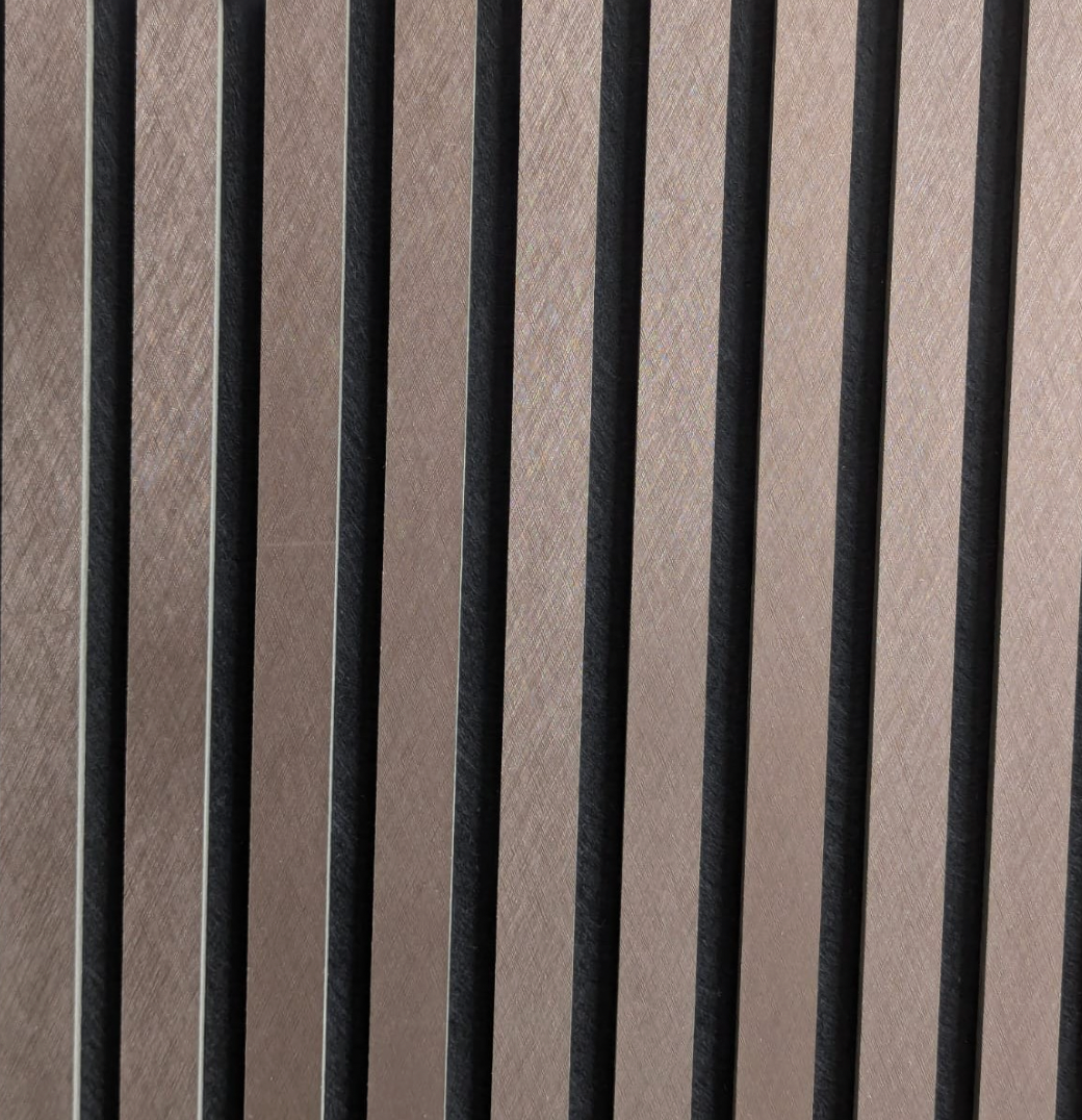 Premium Acoustic Wall Panels - Bronze