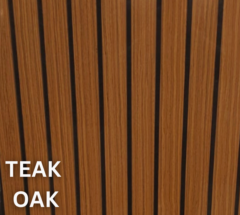 Premium Acoustic Slatted Wall Panel (50mm thickness)