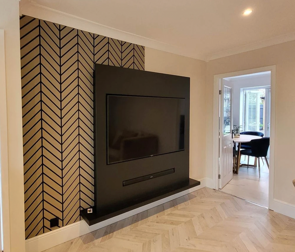 Paintable MDF Chevron Wall Panel