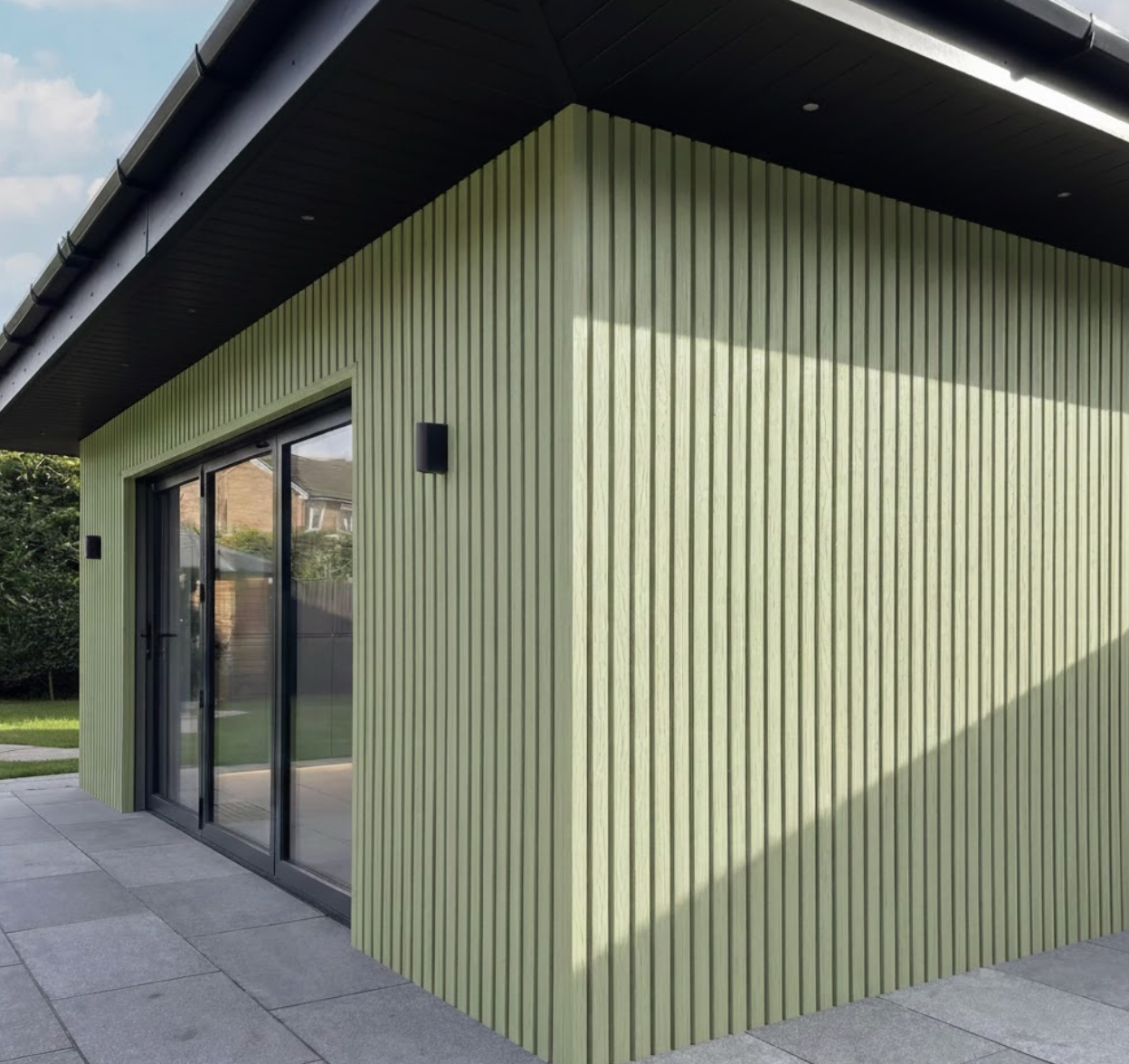 Composite Wall Cladding - Khaki