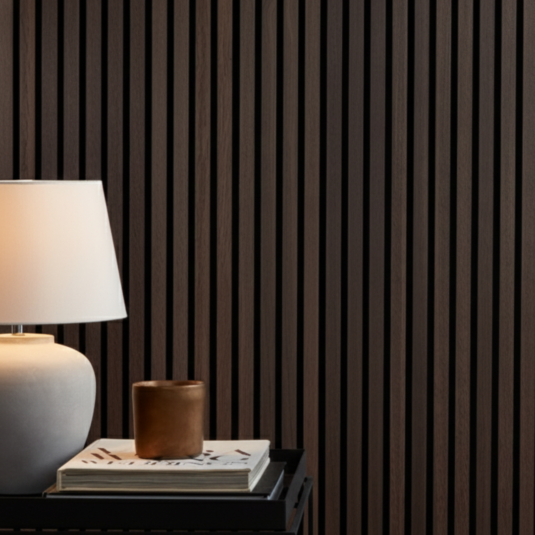 Smoked Oak - Premium Acoustic Wall Panels