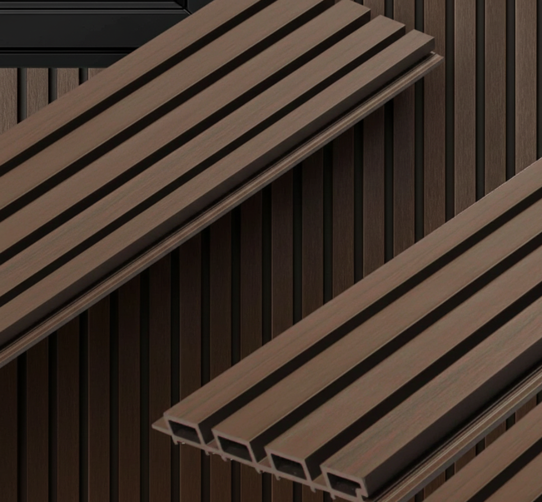 Composite Wall Cladding - Dark Brown
