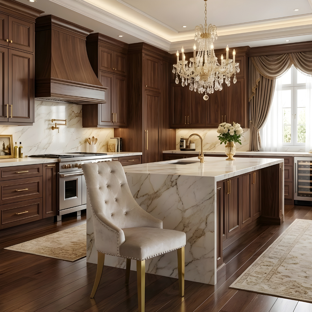 Roma Mink Dining Chair (Gold Legs)