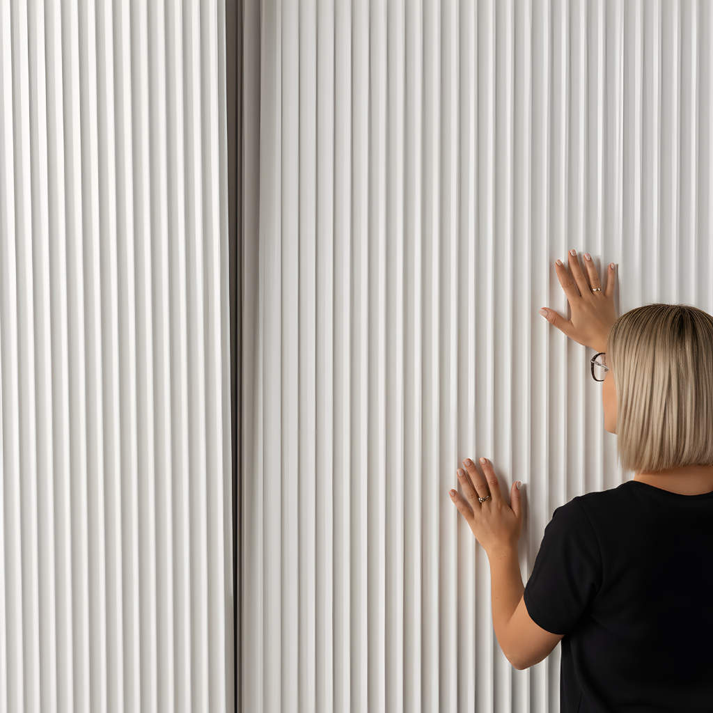 Paintable MDF Fluted Wall Panel (Different Sizes)