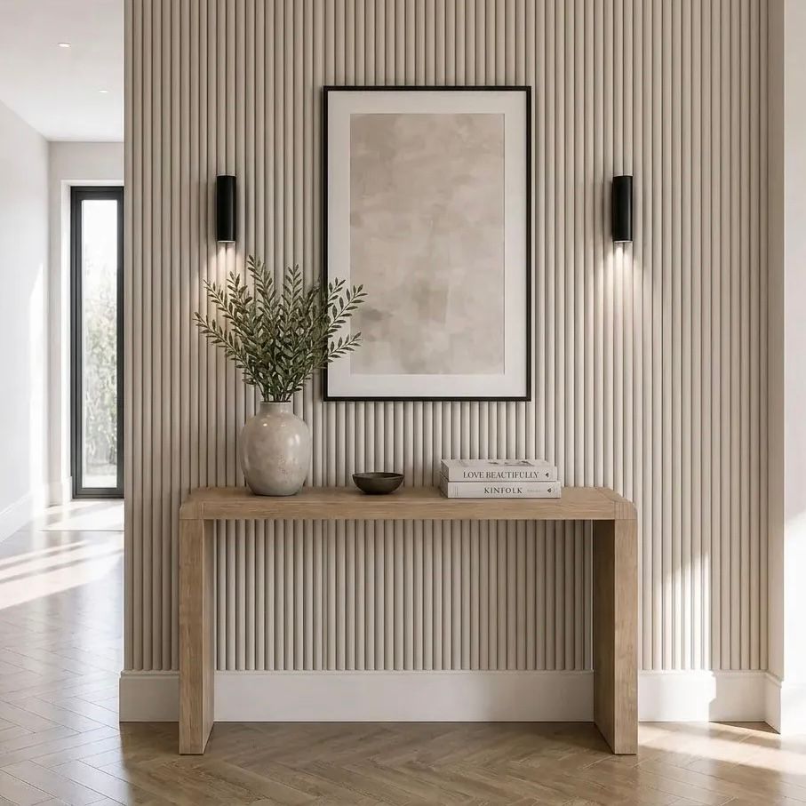 Paintable MDF Ribbed Wall Panel (Different Sizes)