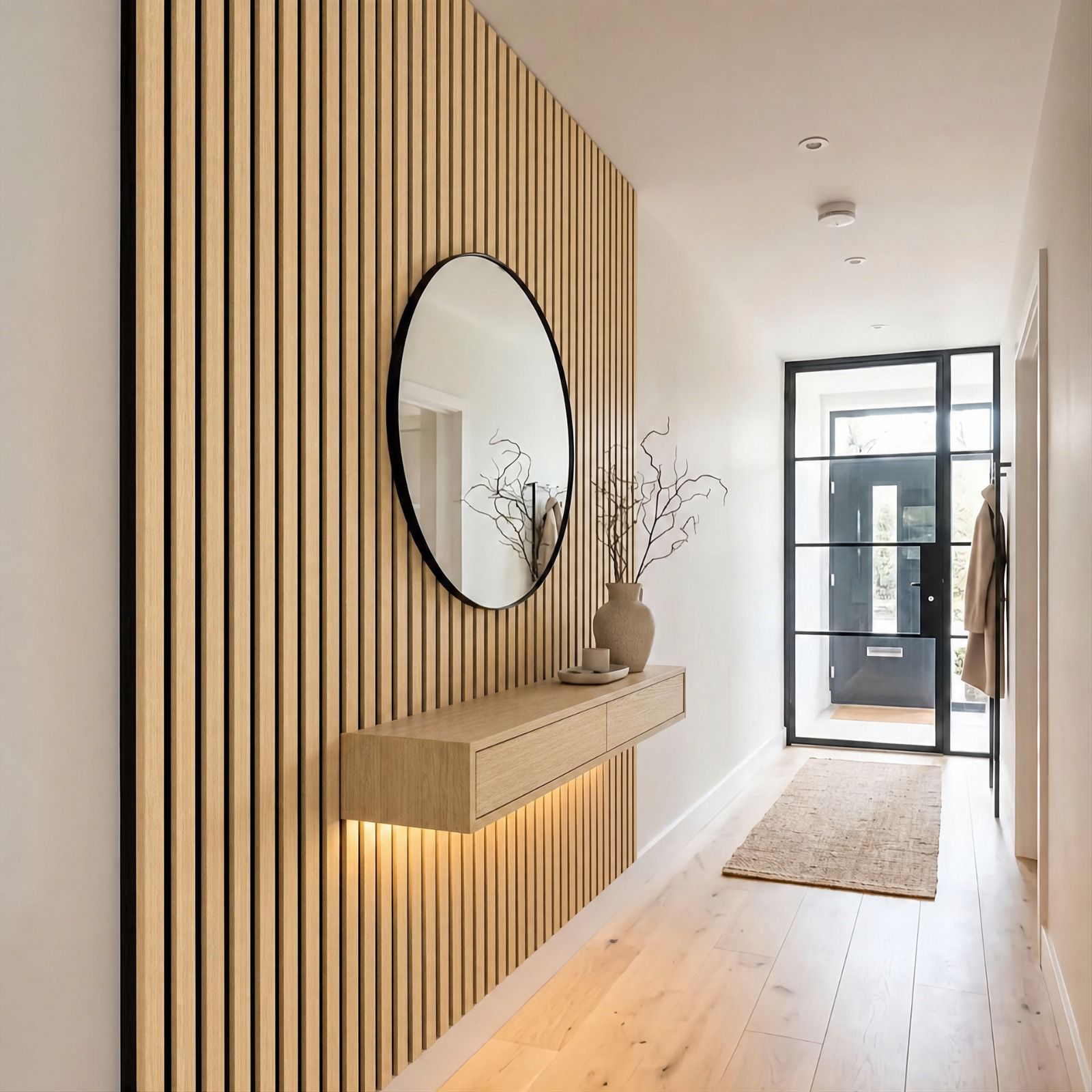 Premium 3-Sided Wall Panels - 240cm x 60cm (Multiple Colours)