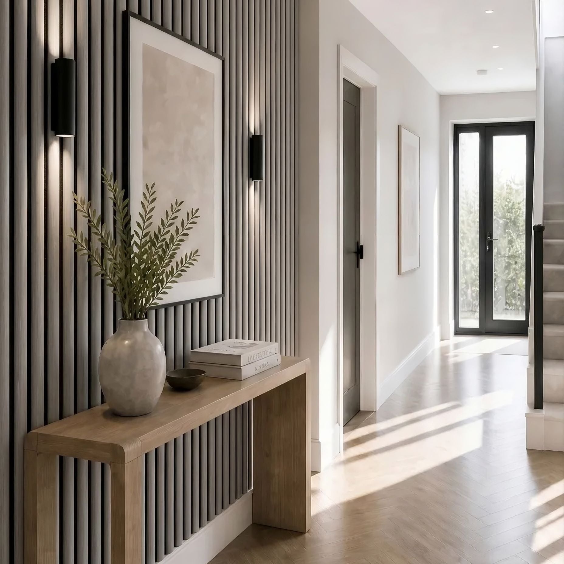 Fluted Wall Panels - 240cm x 60cm (Multiple Colours)