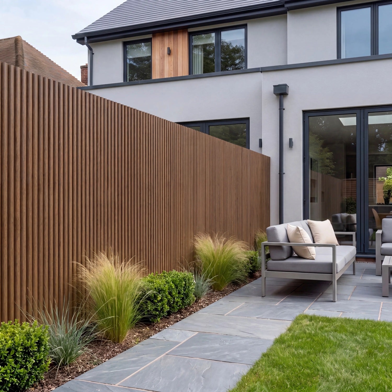 Outdoor Fluted Panels (Multiple Colours)