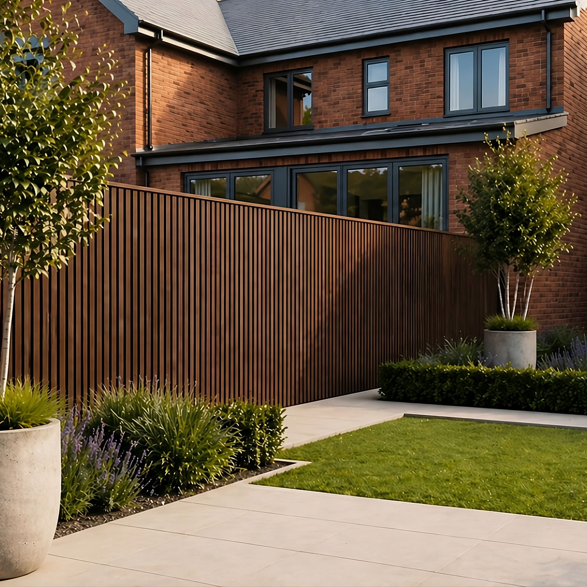 Exterior Seamless Outdoor Panels 2.4m × 2.4m (16 Panels Per Pack) Multiple Colours