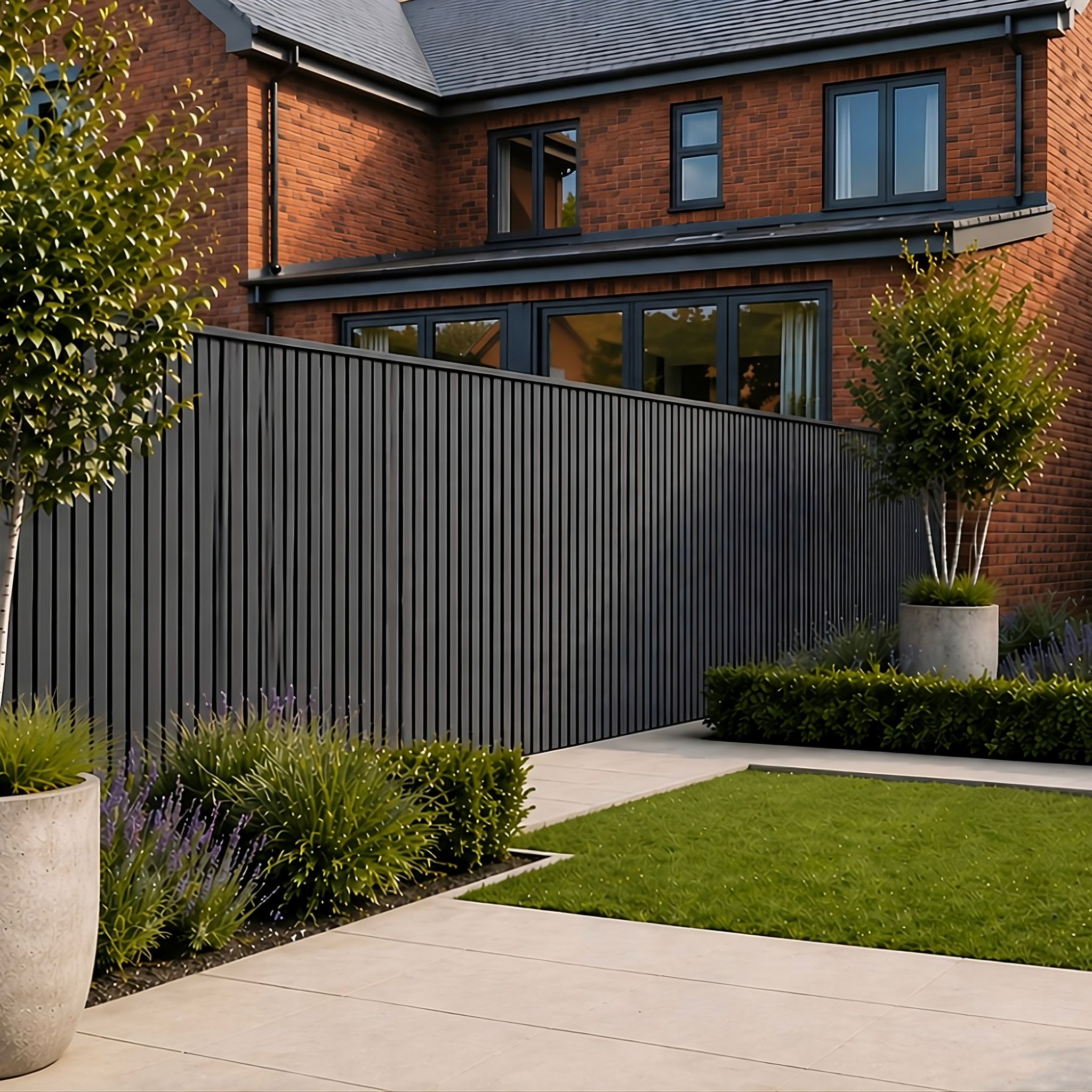 Exterior Seamless Outdoor Panels 2.4m × 2.4m (16 Panels Per Pack) Multiple Colours