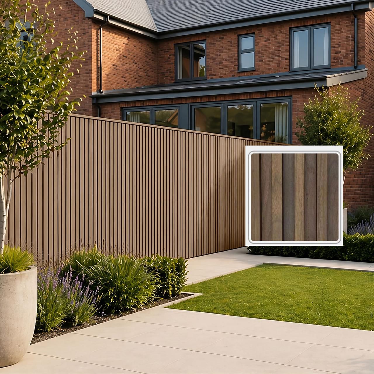 Exterior Seamless Outdoor Panels 2.4m × 2.4m (16 Panels Per Pack) Multiple Colours