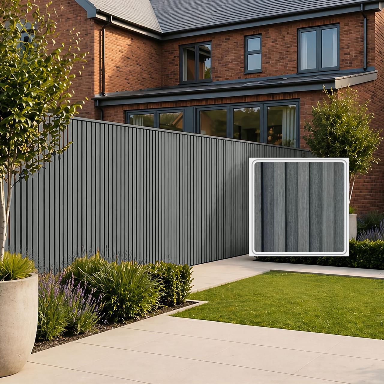 Exterior Seamless Outdoor Panels 2.4m × 2.4m (16 Panels Per Pack) Multiple Colours