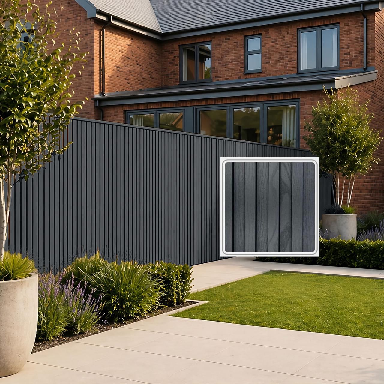 Exterior Seamless Outdoor Panels 2.4m × 2.4m (16 Panels Per Pack) Multiple Colours