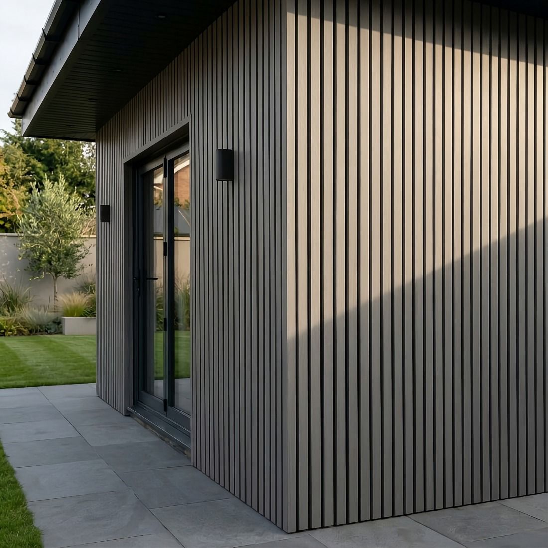 Composite Outdoor Wall Panel - 2.4m × 0.15m (Multiple Colours)