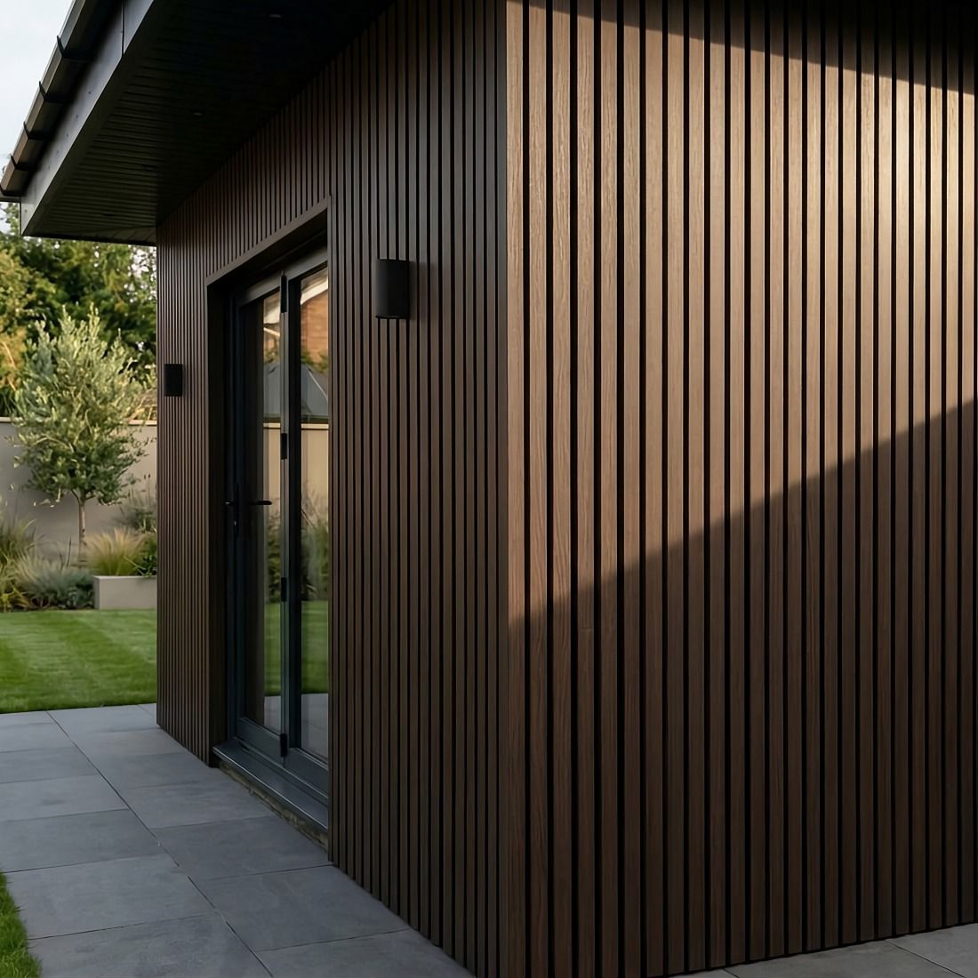 Composite Outdoor Wall Panel - 2.4m × 0.15m (Multiple Colours)