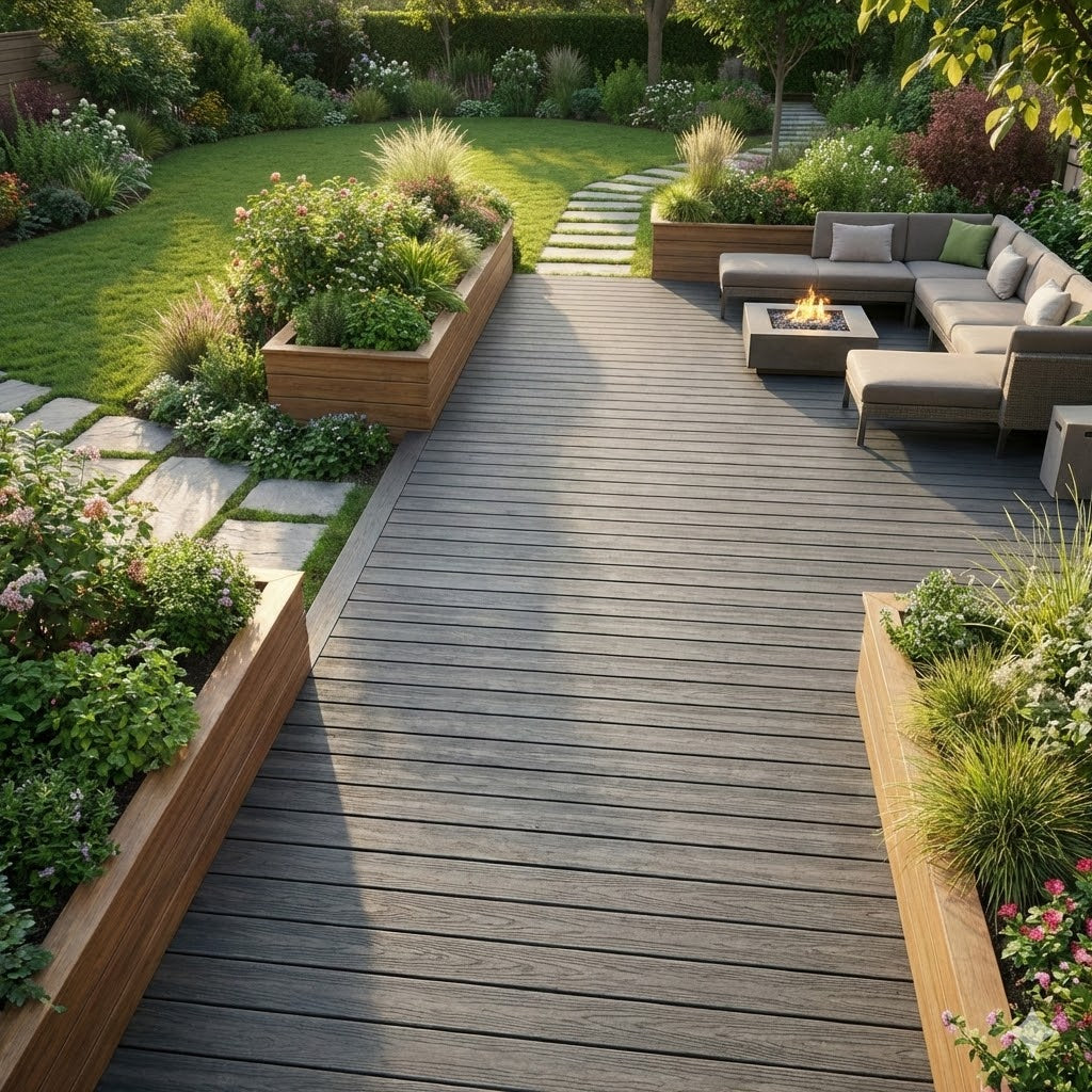 2.9M Composite Decking (Range of Colours)