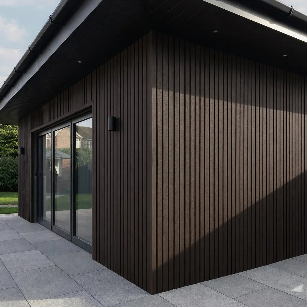 Composite Wall Cladding - Dark Brown