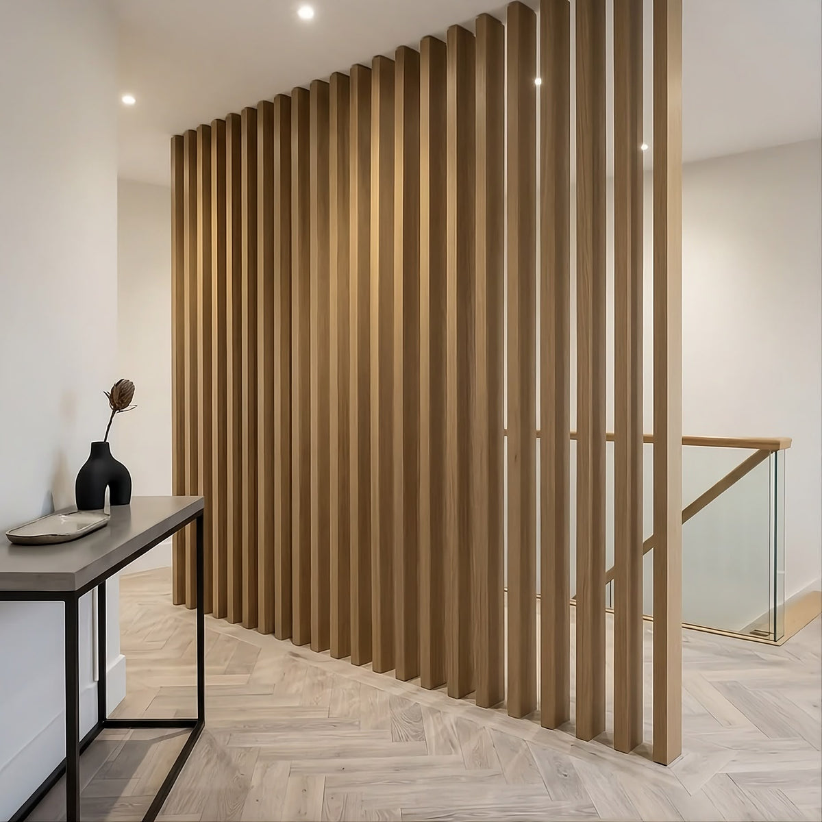 Slatted Room Divider - 280cm (Multiple Colours)
