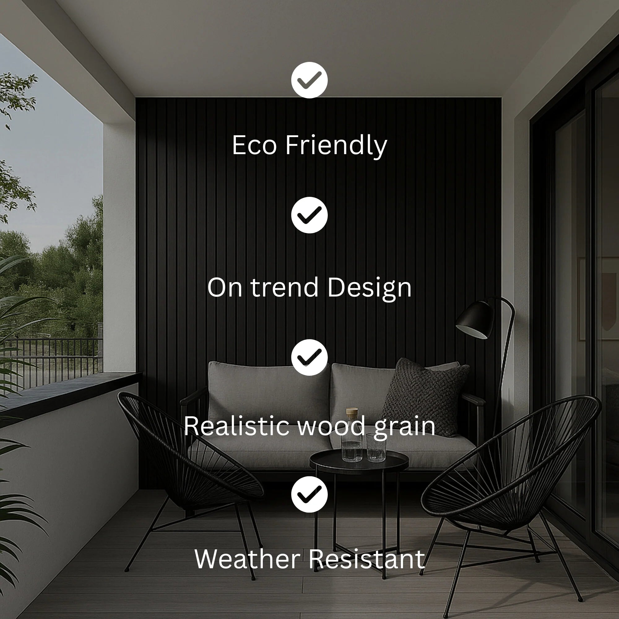 Exterior Premium Composite Wall Panels ( Multiple Colours )