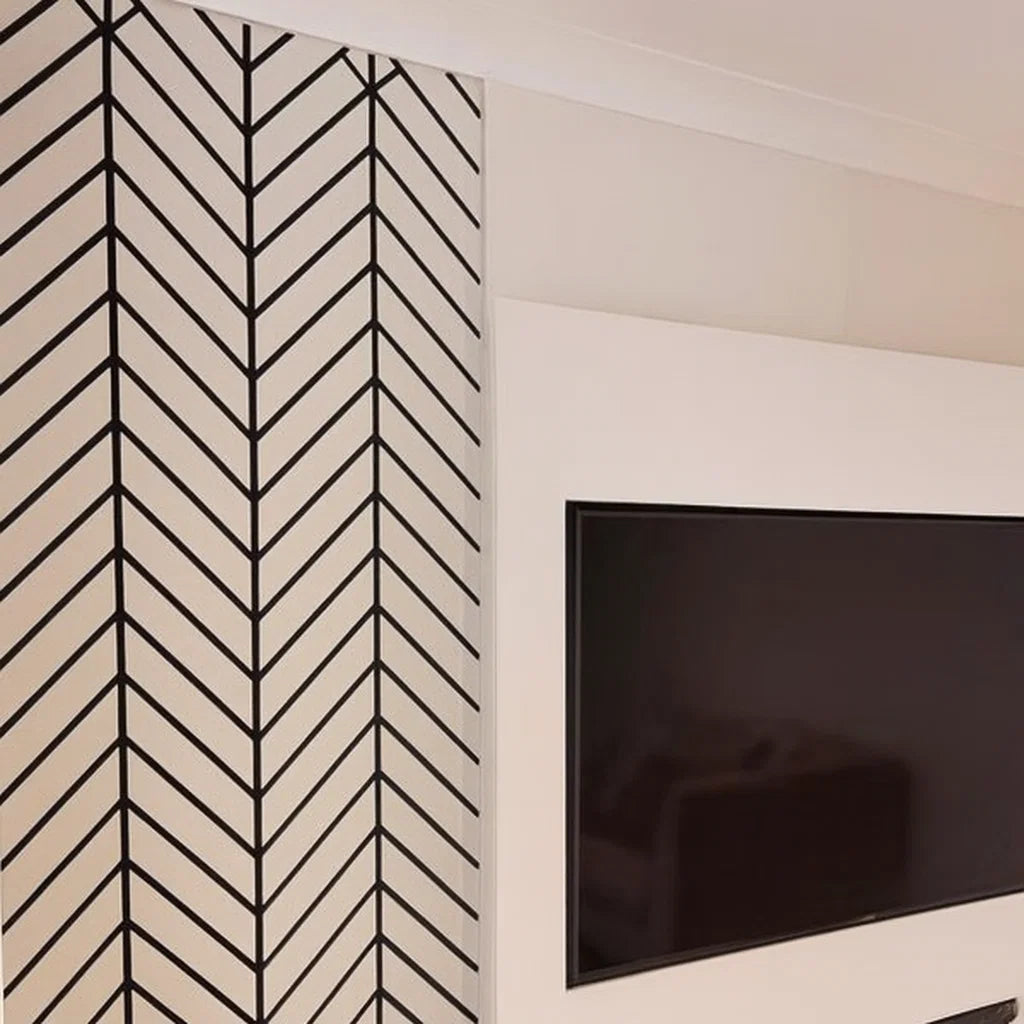 Paintable MDF Chevron Wall Panel