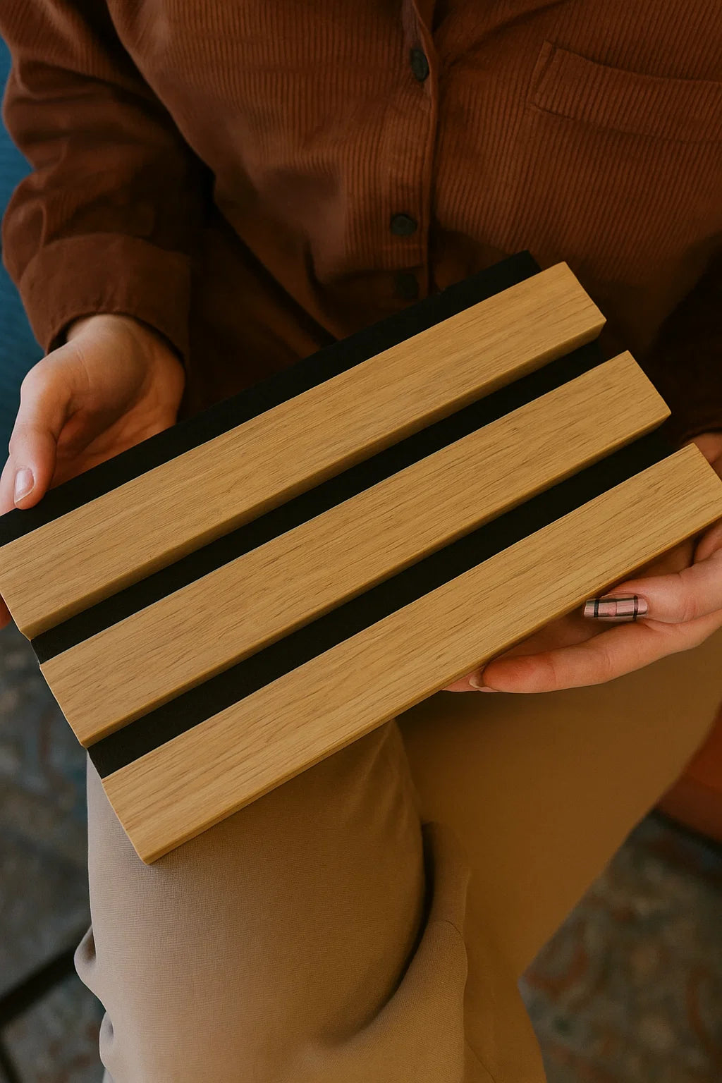 Natural Oak - Premium Acoustic Wall Panels