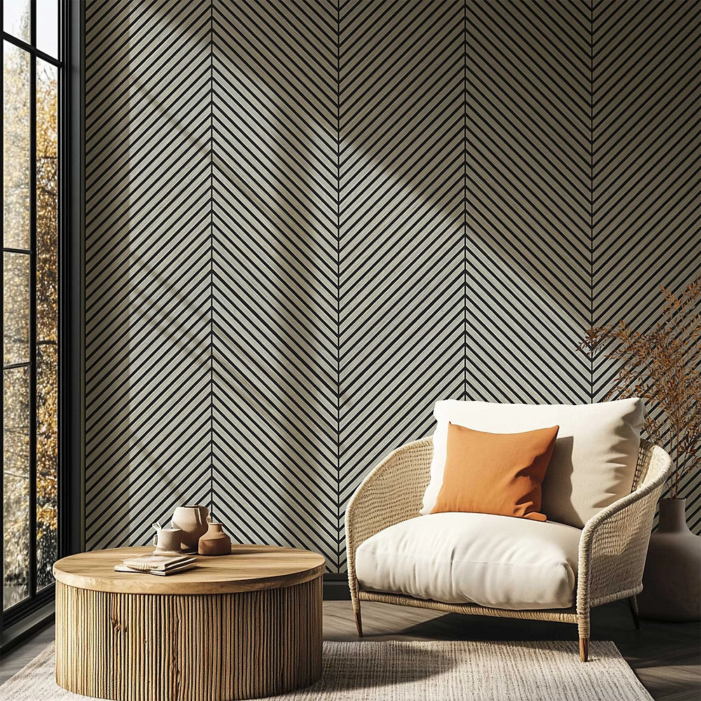 Premium Herringbone Wall Panel 240cm x 60cm ( Multiple Colours)
