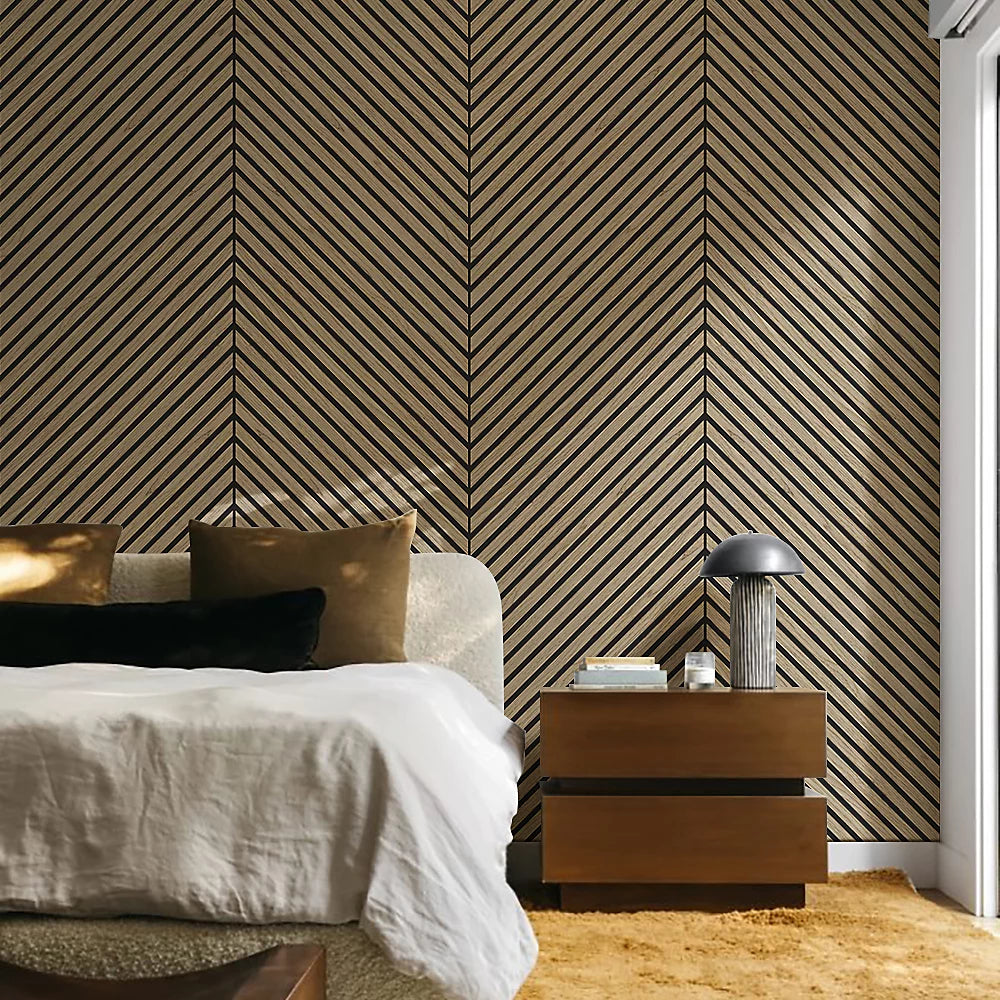 Premium Herringbone Wall Panel 240cm x 60cm (Multiple Colours)