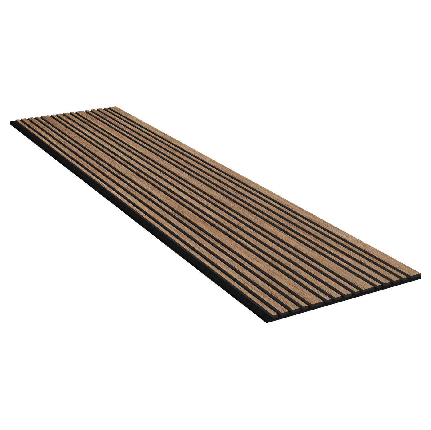 Acoustic Multi Width Panel - 240cm x 60cm (Walnut)